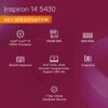 Dell Inspiron 5430 Laptop, Intel Core i5-1335U Processor/ 8GB/ 512GB SSD/ 14.0" (35.56cm) FHD+ Comfort View/Backlit KB/Windows 11+MSO'21/15 Month McAfee/Platinum Silver, Thunderbolt 4.0 Port,1.59kg - Image 11