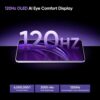 realme 13+ 5G (Dark Purple, 8GB RAM, 256GB Storage) 6.67" AMOLED Display | 80W Ultra Charging DAK | Dimensity 7300E Processor - Image 9