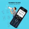 Lava Gem Power Dual Sim Keypad Phone (2.8" Display, Camera & Flash) | 2575mAh Smart AI Powerful Battery | Wireless FM & Recording | 7-Language Support| Stereo Speakers | Call Recording (Blue Chrome) - Image 6