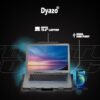 Dyazo Laptop Cooling Pad |Laptop Stand with Cooling Fan | Adjustable Height 5 Step with Mobile Holder Compatible for All laptops & Notebook 11.6/13.3/14 / 15.6 inch - (Black) - Image 5