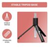 Kratos Selfie Stick Tripod Stand, 3 in 1 Multifunctional Design, Rechargable LED Light with Two Brighness Levels for Make up, Selfie & Photo Shoot, Selfie Stick with Bluetooth Remote (70cm with light) - Image 7
