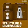 Tap Extension for Kitchen Sink | Kitchen Accessories Items for Home | 360-degree Flexible Rotation for Effective Cleaning | 3-Flow Modes | 1-Year Lorazzo Limited Warranty - Image 6