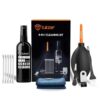 Tukzer Professional 8in1 Cleaning Kit for Laptop Tablet Smartphone Camera Airpod (100mlCleaning Solution AirBlower CottonSwabs Suede Plush Microfiber Cloth Antistatic Cleaning Bristle Universal Brush)