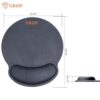 Tukzer Gel Mouse Pad| Memory Foam Cushion Mousepad with Wrist Support, Ergonomic Design| Non-Slip Rubber Base| Suitable for Gaming, Computer, Laptop, Home & Office Non-Slip Rubber Base (Grey) - Image 7