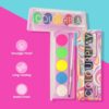 Swiss Beauty ColourPlay 5 in 1 Water Eyeliner Palette with Pigmented shades | Smudge-proof, Long lasting Matte Eyeliner with Flexi Tip Brush| Shade - Neon Party, 5g - Image 3