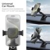 Spigen Dashboard & Windshield Car Mobile Holder [Strong Suction Cup][360° Rotational][Stable Hold] Compatible with Most Smartphone Devices - Black - Image 7