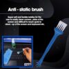 Sounce 3 in 1 Cleaning Set for Screen PC, Laptops, Monitors, Mobiles, LCD, LED, TV/Professional Quality/Prevents Static Electricity, 100ml with Micro Fiber Cloth and Soft Brush - Image 3