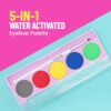 Swiss Beauty ColourPlay 5 in 1 Water Eyeliner Palette with Pigmented shades | Smudge-proof, Long lasting Matte Eyeliner with Flexi Tip Brush| Shade - Neon Party, 5g - Image 4