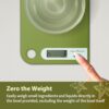 Weight Machine for Kitchen, Food Weighing Scale for Health, Fitness, Baking & Cooking with Hanging Design, Touch Button, Tare Function & 1 Year Warranty - Chef Mate KS30 - Image 7