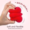 SUAKE Professional Beauty Blender Sponges for Face Makeup | Beauty Blender Face Sponge Puff for all Skin Types - Soft, Latex-Free, Reusable (Single Colour Pack of 2) - Image 4
