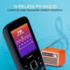 Lava A1 Vibe (2025) Dual SIM Keypad Phone with 2'' Big Display | Long-Lasting AI Battery | Vibration Alert | FM Radio & MP3 Player | Military-Grade Durability – Blue - Image 5