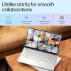 HP Pavilion 13th Gen Intel Core i5-1340P (16GB RAM/512GB SSD) FHD, 15.6” (39.6cm), Windows 11/MS Office 21, Silver,1.74kg, eg3027TU 720p HD Camera, Backlit Keyboard, Audio by B&O Laptop - Image 6