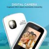 Lava A1 Vibe (2025) Dual SIM Keypad Phone with 2'' Big Display | Long-Lasting AI Battery | Vibration Alert | FM Radio & MP3 Player | Military-Grade Durability – Blue - Image 10