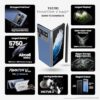 Tecno Phantom V Fold 2 (Rippling Blue, 12GB+512GB) | Strongest Fold Ever | Largest Battery in Fold Segment-5750mAh | Segment Largest Display | Rear - Triple 50MP Camera with OIS | 70W Fast Charger - Image 3