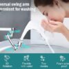SKADIOO Tap Extension for Kitchen Sink | Universal 1080° Swivel Robotic Arm Swivel | Faucet Extender for Taps, Kitchen Tap Extender, Faucet Sprayer Attachment Comes with ABS Plastic Chrome Finish Body - Image 7