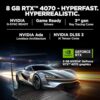 HP OMEN Gaming Laptop, AMD Ryzen 9 7940HS AI-Powered, 8GB RTX 4070 GPU, 16.1-inch (40.9 cm), FHD, IPS, 165Hz, 300 nits, 16GB DDR5, 1TB SSD, RGB Backlit KB, B&O (Black, 2.38 kg), xf0100AX - Image 3