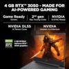 HP Victus Gaming Laptop, 12th Gen Intel Core i7-12650H, 4GB RTX 3050 GPU, 15.6-inch (39.6 cm), FHD, IPS, 144Hz, 16GB DDR4, 1TB SSD, Backlit KB, B&O, Dual Speakers (MSO, Silver, 2.29 kg), fa0187TX - Image 5