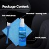 Sounce 3 in 1 Cleaning Set for Screen PC, Laptops, Monitors, Mobiles, LCD, LED, TV/Professional Quality/Prevents Static Electricity, 100ml with Micro Fiber Cloth and Soft Brush - Image 6