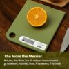 Weight Machine for Kitchen, Food Weighing Scale for Health, Fitness, Baking & Cooking with Hanging Design, Touch Button, Tare Function & 1 Year Warranty - Chef Mate KS30 - Image 5