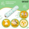 OFIXO 500 Gram (Upto 50 Meters) Food Wrapping Paper Roll - Premium Non-Stick Butter Wrapping, Food Wrapping Paper, Re-heatable Non Stick Paper, Oven Safe Parchment Paper - Image 5