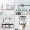 Strong Self Adhesive Magic Sticker - Bathroom and Kitchen Hanging Racks Magic Sticker, Tissue and Towel Rack Hanging Sticker - Only Sticker (Single Hook Transperant (8 x 8 cm), 2.00) - Image 4