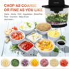INALSA Electric Chopper for Kitchen & Meat Grinder|1.5 L Capacity|Unbreakable Bowl|400 W Motor|Stainless Steel Double Layer Chopping Blade & Whisking Blade|Chop, Mince&Whisk|2 Yr Warranty-MultiChopPc - Image 8