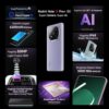 Redmi Note 14 Pro+ 5G AI Smartphone (Phantom Purple, 12GB RAM + 512GB Storage) | Snapdragon 7s Gen 3 Processor | AMOLED Display | Dual Nano-SIM | 6200mAh Battery - Image 7