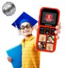 senior world Easyfone Star - Sim 1.7 inch Kids Phone with Safety Features Like Photo Speed dial, Simple menu, SOS, Incoming Call Restriction, SOS etc Red - Image 2