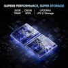 realme P1 Speed 5G (Brushed Blue, 12GB RAM, 256GB Storage)| 24GB DRAM | Expandable Upto 2TB | 6.67" Full HD+ Display | 50MP + 2MP Rear Camera | 16MP Front Camera | Dimensity 7300 Energy Processor - Image 8