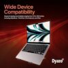 Dyazo Zigzag Height Adjustable Ventilated Aluminium Tabletop Laptop Stand with 6 Angles Multi-Angle Compatible for MacBook Air Pro, HP, Lenovo, Dell & Other 10-15.6'' Laptops, Notebooks (Space Grey) - Image 5