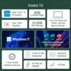 Dell Vostro 15 3520 Laptop - 15.6 inch (39.62cm) FHD Display, Intel Core i5-1235U, 8 GB RAM, 512 GB SSD, Titan Grey, 1.69Kg, Ideal for Business Users, Perfect for Productivity and Collaboration - Image 2