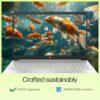 HP Laptop 15s, 12th Gen Intel Core i7-1255U, 15.6-inch (39.6 cm), FHD, 16GB DDR4, 512GB SSD, Intel Iris Xe Graphics, Backlit KB, Thin & Light (Win 11, MSO 2021, Silver, 1.69 kg), fq5190TU - Image 9