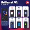 JioBharat V2 4G Phone with JioTV, JioHotstar, JioSoundPay, JioSaavn, Long Lasting Battery, LED Torch, Digital Camera | Blue | Locked for JioNetwork - Image 4