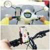 BMH100, Bike Mount Smartphone Holder, Upto 6.8 Inches, 360° Rotatable, One Press Lock and Release, Stable and Secure, Anti-Skid Silicone Pads, for Maps & Navigation - Image 6