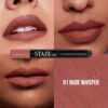 Staze 9to9 Pout On Lip Crayon | Matte + Smudgeproof & Transferproof |12 Hrs Stay | Non-Drying Pigmented Lightweight Matte Finish | 01 Nude Whisper | 3.5 g - Image 2