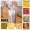 4-in-1 Kitchen Storage Box Set – Plastic Containers for Kitchen Storage | Multipurpose Jars & Boxes for Spices, Grains & Snacks | Durable & Space-Saving Design (Pack of 1) - Image 5