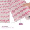 GINNI Premium Reusable Kitchen Tissue Rolls - Printed, Washable & Multi-Purpose | 50 Pulls per Roll | Pack of 3 - Image 3