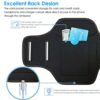 Armband for Mobile Phone Running, Waterproof Phone Holder for Running for iPhone 14 Pro Max, iPhone 13 Pro Max, Elastic Arm Band with Card Holder - Image 3