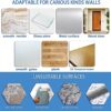 Strong Self Adhesive Magic Sticker - Bathroom and Kitchen Hanging Racks Magic Sticker, Tissue and Towel Rack Hanging Sticker - Only Sticker (Single Hook Transperant (8 x 8 cm), 2.00) - Image 7