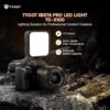 Tygot TG-X100 LED Video Light for Phone, Camera, Laptop, Meeting, Photography, and Lighting, with Clip & Type C, Dimmable & Rechargeable for Selfie Stick Tripod, 2000mAh, 4.5W - Image 2