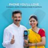 Lava A1 Vibe (2025) Dual SIM Keypad Phone with 2'' Big Display | Long-Lasting AI Battery | Vibration Alert | FM Radio & MP3 Player | Military-Grade Durability – Blue - Image 9