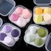 Ultra soft Blender Makeup Sponge Set of 4 with box (Multicolor). - Image 4