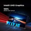 CHUWI CoreBook X Laptop 12thGen i3-1220P Processor, 8GB DDR4 RAM and 512GB SSD, Intel® UHD Graphics,14.0" FHD IPS Display, Backlit Keyboard, Windows 11 Home, WIFI6, BT5.2, 3.5MM Jack, Metal Body, Grey - Image 4