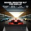 HP OMEN Gaming Laptop, AMD Ryzen 9 7940HS AI-Powered, 8GB RTX 4070 GPU, 16.1-inch (40.9 cm), FHD, IPS, 165Hz, 300 nits, 16GB DDR5, 1TB SSD, RGB Backlit KB, B&O (Black, 2.38 kg), xf0100AX - Image 5