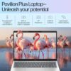 HP Pavilion Plus, 13th Gen Intel Core i5-1335U, 16GB DDR5, 512GB SSD, (Win11, Office21, Silver, 1.44 kg),IPS, Anti-glare, 14-inch (35.6cm) WUXGA Laptop, Intel Iris Xe graphics, 5MP IR camera, ew0116TU - Image 4