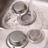 ZIBUYU® Sink Strainer Stainless Steel Waste Strainer for Kitchen Sink Drainer Net Strainer for Bathroom & Kitchen Sink Mesh Strainer, (4.33 inch) - 1 Pack - Image 5