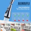 ALWAFLI Tap Extender for Kitchen Sink Universal Flexible Kitchen Faucet Rotating Water Faucet for Washbasin Flexible Tap for Easy Access Sink Sprayer Attachment (1) - Image 5