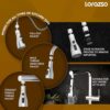 Tap Extension for Kitchen Sink | Kitchen Accessories Items for Home | 360-degree Flexible Rotation for Effective Cleaning | 3-Flow Modes | 1-Year Lorazzo Limited Warranty - Image 5