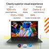 ASUS Vivobook Go 15 (OLED) 2023, AMD Ryzen 3 7320U, 15.6" (39.62 cm) FHD OLED, Thin & Light Laptop (8GB/512GB SSD/Windows 11/Office 2021/Alexa Built-in/Backlit KB/Mixed Black/1.63 kg), E1504FA-LK322WS - Image 4
