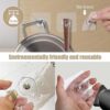 Wall Hooks for Hanging, Self Adhesive Heavy Duty Wall Hooks, Wall Hangings, Kitchen Accessories (Frame Hook, Pack of 5) - Image 6